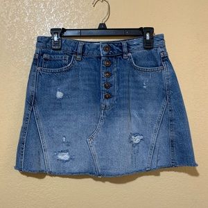 ❌SOLD❌Free people denim skirt